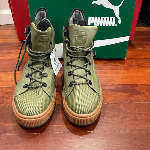Men’s never worn FOTB burnt olive PUMA Ren boot (size 11) - Picture 2 of 6